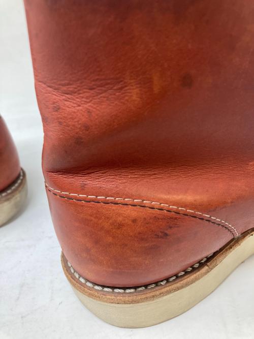 RED WING（レッドウィング）RED WING (レッドウィング) ROUND-TOE / 08年製 ブラウン サイズ:US8.5Dの古着・服飾アイテム