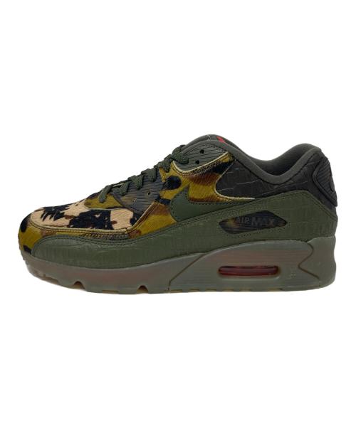 NIKE（ナイキ）NIKE (ナイキ) AIR MAX 90 / CARGO KHAKI グリーン×ブラウン サイズ:US10.5 未使用品の古着・服飾アイテム