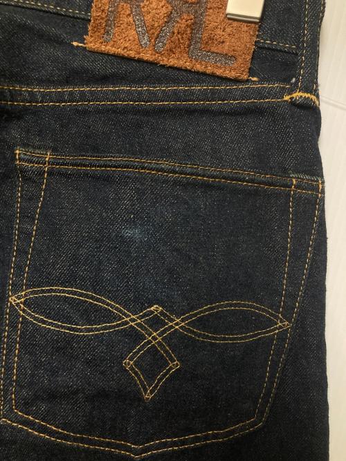 RRL（ダブルアールエル）RRL (ダブルアールエル) セルビッチデニムパンツ / 赤耳 インディゴ サイズ:30×30の古着・服飾アイテム