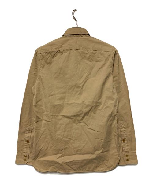 RRL（ダブルアールエル）RRL (ダブルアールエル) コットンツイルミリタリーシャツ ベージュ サイズ:S 未使用品の古着・服飾アイテム