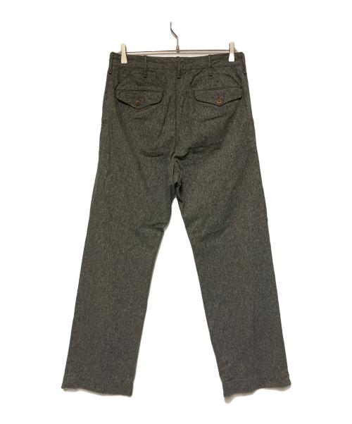 RRL（ダブルアールエル）RRL (ダブルアールエル) タックパンツ グレー サイズ:30×30の古着・服飾アイテム