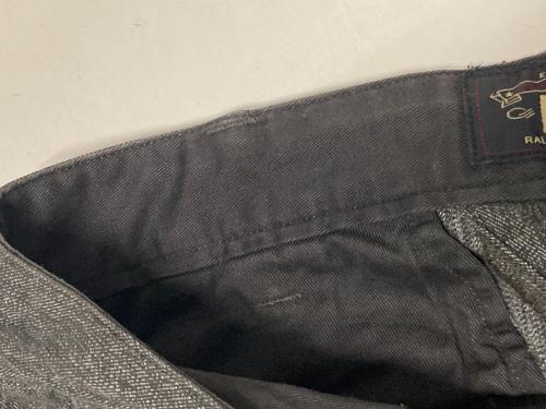 RRL（ダブルアールエル）RRL (ダブルアールエル) タックパンツ グレー サイズ:30×30の古着・服飾アイテム