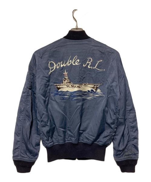 RRL（ダブルアールエル）RRL (ダブルアールエル) リバーシブルスーベニアジャケット ネイビー サイズ:Sの古着・服飾アイテム