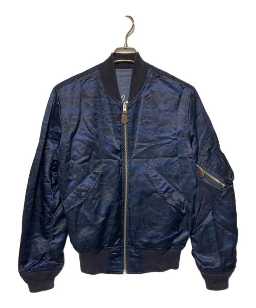 RRL（ダブルアールエル）RRL (ダブルアールエル) リバーシブルスーベニアジャケット ネイビー サイズ:Sの古着・服飾アイテム