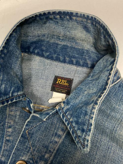 RRL（ダブルアールエル）RRL (ダブルアールエル) デニムジャケット インディゴ サイズ:Sの古着・服飾アイテム