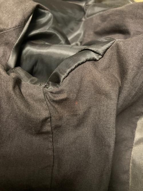DIESEL（ディーゼル）DIESEL (ディーゼル) ボアレザージャケット ブラウン サイズ:Sの古着・服飾アイテム