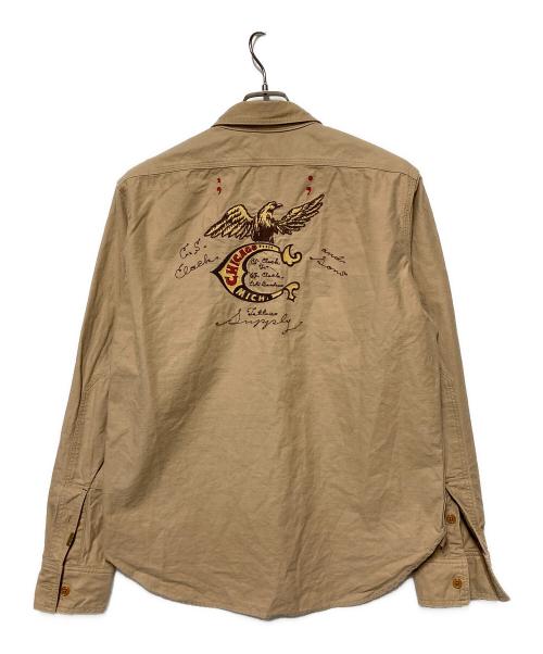 OLD JOE & Co.（オールドジョー）OLD JOE & Co. (オールドジョー) 長袖シャツ ベージュ サイズ:38の古着・服飾アイテム