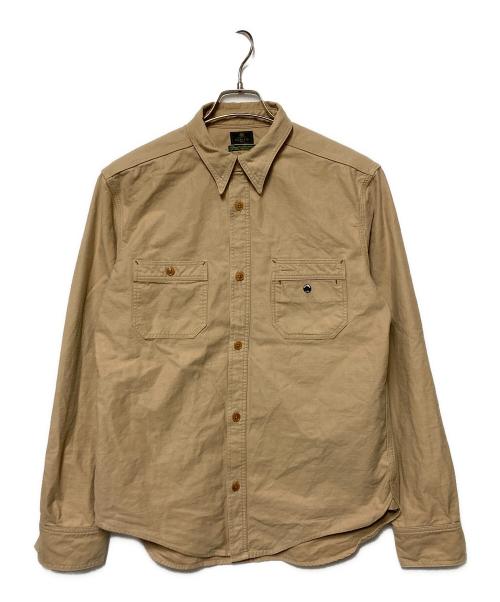 OLD JOE & Co.（オールドジョー）OLD JOE & Co. (オールドジョー) 長袖シャツ ベージュ サイズ:38の古着・服飾アイテム