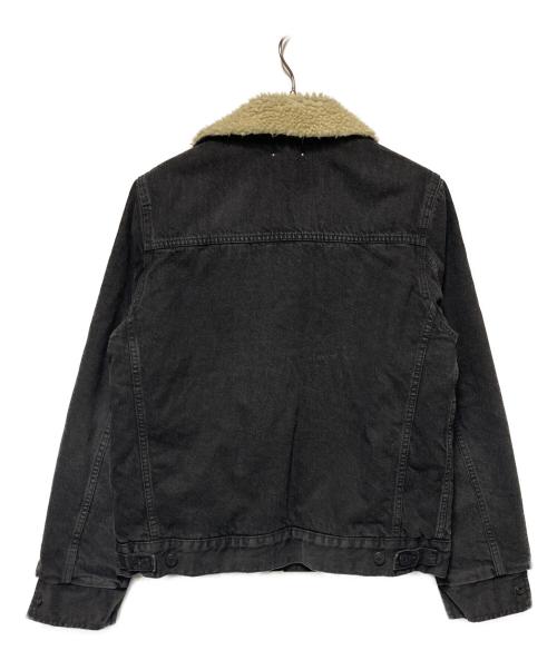 MINEDENIM（マインデニム）MINEDENIM (マインデニム) ボアデニムジャケット ブラック サイズ:2の古着・服飾アイテム