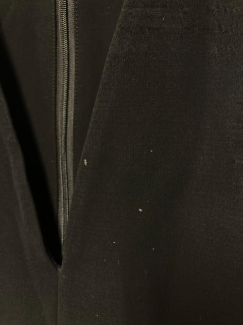 ENFOLD（エンフォルド）ENFOLD (エンフォルド) コットンダブルクロスミニマルサロペット ブラック サイズ:36の古着・服飾アイテム