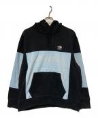 SUPREME×THE NORTH FACEシュプリーム×ザ ノース フェイス）の古着「22SS Bandana Hooded Sweatshirt」｜ブラック×ブルー