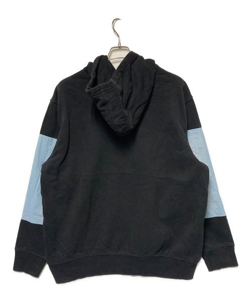SUPREME（シュプリーム）SUPREME (シュプリーム) THE NORTH FACE (ザ ノース フェイス) 22SS Bandana Hooded Sweatshirt ブラック×ブルー サイズ:XLの古着・服飾アイテム