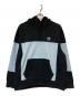 SUPREME（シュプリーム）の古着「22SS Bandana Hooded Sweatshirt」｜ブラック×ブルー