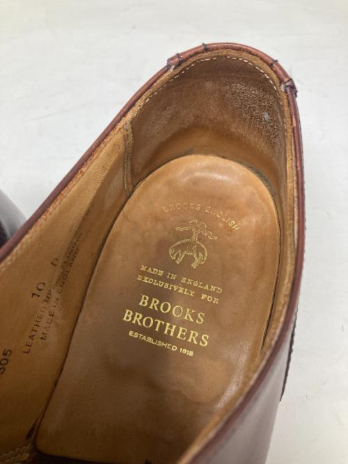 BROOKS BROTHERS（ブルックスブラザーズ）BROOKS BROTHERS (ブルックスブラザーズ) ウィングチップシューズ ブラウン サイズ:10Dの古着・服飾アイテム