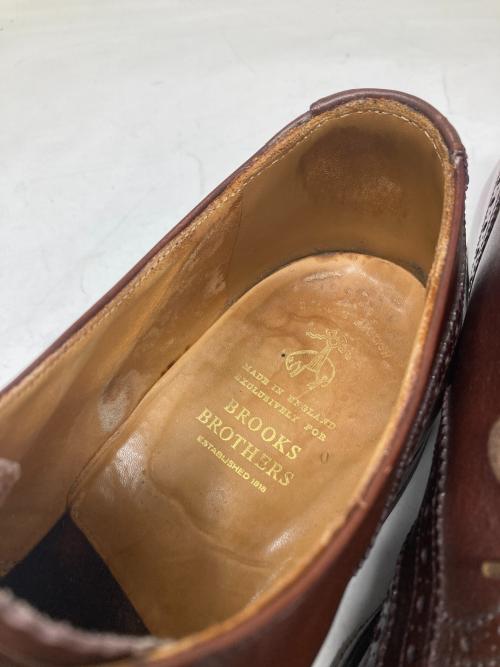 BROOKS BROTHERS（ブルックスブラザーズ）BROOKS BROTHERS (ブルックスブラザーズ) ウィングチップシューズ ブラウン サイズ:10Dの古着・服飾アイテム