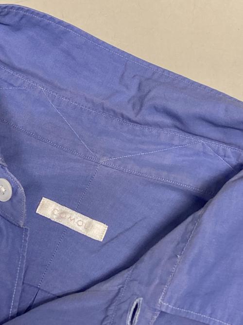 COMOLI（コモリ）COMOLI (コモリ) 19SS レギュラーカラーシャツ ラベンダー サイズ:2の古着・服飾アイテム