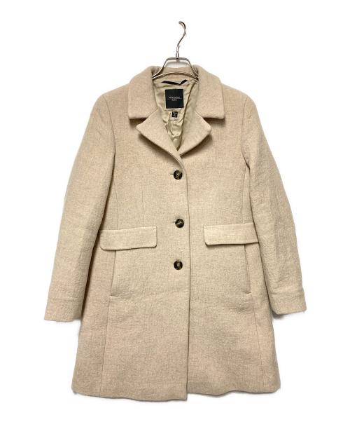 WEEKEND Max Mara（ウィークエンド マックスマーラ）WEEKEND Max Mara (ウィークエンド マックスマーラ) ウールチェスターコート ベージュ サイズ:38の古着・服飾アイテム