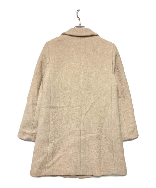 WEEKEND Max Mara（ウィークエンド マックスマーラ）WEEKEND Max Mara (ウィークエンド マックスマーラ) ウールチェスターコート ベージュ サイズ:38の古着・服飾アイテム