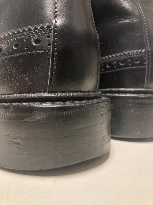 Tricker's（トリッカーズ）Tricker's (トリッカーズ) ウィングチップブーツ ブラック サイズ:7.5の古着・服飾アイテム