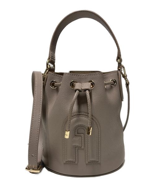 FURLA（フルラ）FURLA (フルラ) ショルダーバッグ グレージュの古着・服飾アイテム