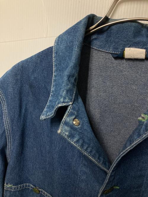 OSH KOSH（オシュコシュ）OSH KOSH (オシュコシュ) 70-80s カバーオール インディゴ サイズ:40Rの古着・服飾アイテム