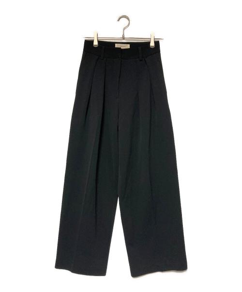 TODAYFUL（トゥデイフル）TODAYFUL (トゥデイフル) 25AW Doubletuck Twill Trousers ブラック サイズ:36の古着・服飾アイテム