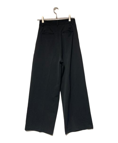 TODAYFUL（トゥデイフル）TODAYFUL (トゥデイフル) 25AW Doubletuck Twill Trousers ブラック サイズ:36の古着・服飾アイテム