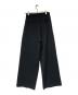 TODAYFUL (トゥデイフル) 25AW Doubletuck Twill Trousers ブラック サイズ:36：13000円