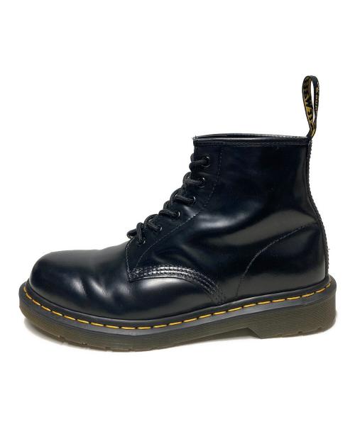 Dr.Martens（ドクターマーチン）Dr.Martens (ドクターマーチン) スムース6ホールブーツ ブラック サイズ:UK7の古着・服飾アイテム