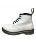 Dr.Martens (ドクターマーチン) スムース6ホールブーツ ホワイト サイズ:UK7：11000円
