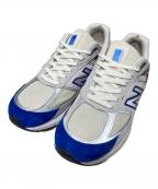 NEW BALANCEニューバランス）の古着「M990NB5」｜ホワイト×レッド×ブルー