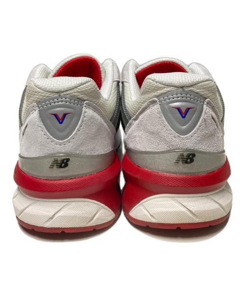 NEW BALANCE（ニューバランス）NEW BALANCE (ニューバランス) M990NB5 ホワイト×レッド×ブルー サイズ:US9の古着・服飾アイテム