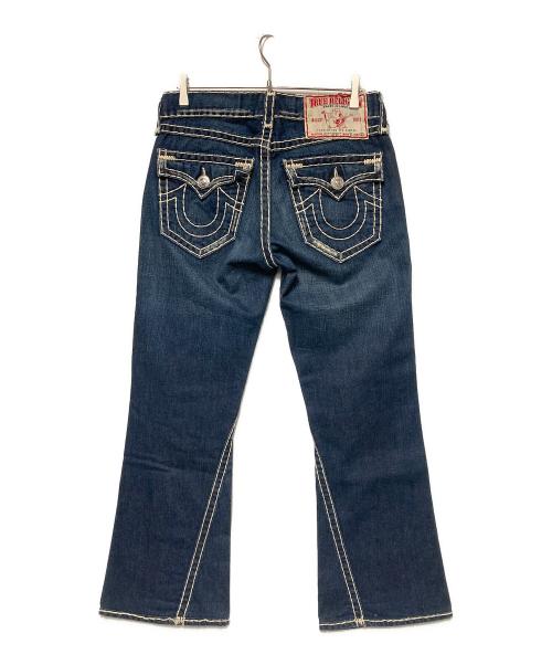 TRUE RELIGION（トゥルー レリジョン）TRUE RELIGION (トゥルー レリジョン) JOEY SUPER T / フレアデニムパンツ ブルー サイズ:W31 L33の古着・服飾アイテム