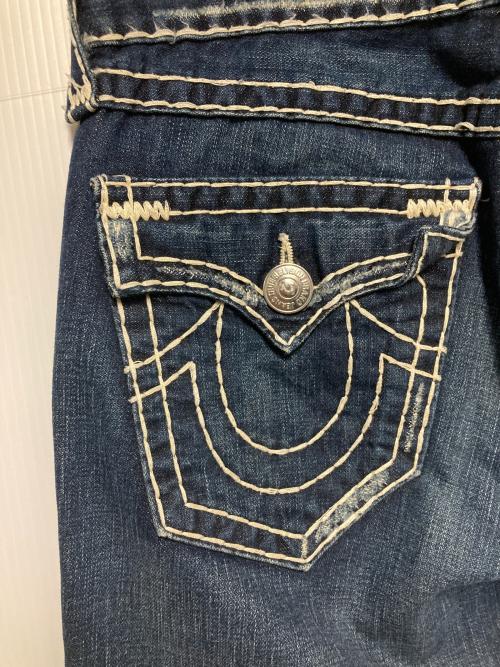 TRUE RELIGION（トゥルー レリジョン）TRUE RELIGION (トゥルー レリジョン) JOEY SUPER T / フレアデニムパンツ ブルー サイズ:W31 L33の古着・服飾アイテム
