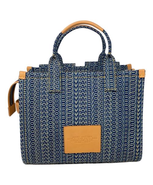 MARC JACOBS（マークジェイコブス）MARC JACOBS (マークジェイコブス) THE CARGO TOTE BAG ネイビーの古着・服飾アイテム