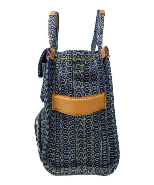 MARC JACOBS（マークジェイコブス）MARC JACOBS (マークジェイコブス) THE CARGO TOTE BAG ネイビーの古着・服飾アイテム