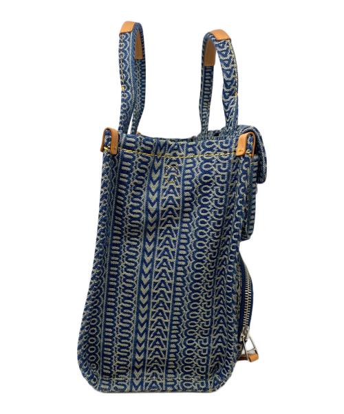 MARC JACOBS（マークジェイコブス）MARC JACOBS (マークジェイコブス) THE CARGO TOTE BAG ネイビーの古着・服飾アイテム