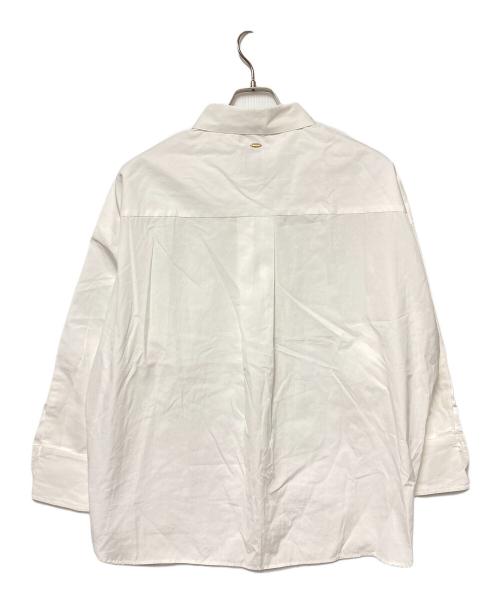 anuans（アニュアンス）anuans (アニュアンス) 23SS スタンダードシャツ ホワイト サイズ:Fの古着・服飾アイテム