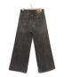 DIESEL (ディーゼル) D-RISE / ダメージ加工ワイドデニムパンツ グレー サイズ:W30：27000円
