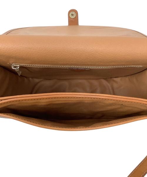 CELINE（セリーヌ）CELINE (セリーヌ) マカダムショルダーバッグ ブラウンの古着・服飾アイテム