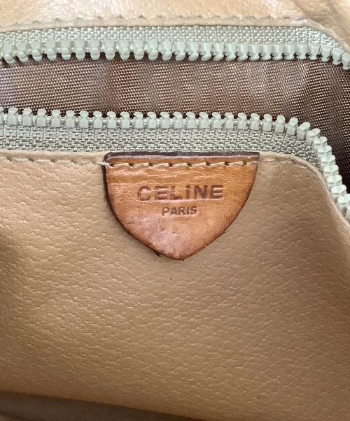 CELINE（セリーヌ）CELINE (セリーヌ) マカダムショルダーバッグ ブラウンの古着・服飾アイテム