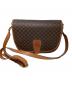 CELINE（セリーヌ）の古着「マカダムショルダーバッグ」｜ブラウン