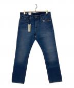 G-STAR RAWジースターロゥ）の古着「MOSA STRAIGHT / ジッパーフライデニムパンツ」｜ブルー