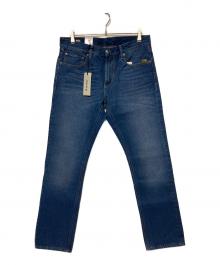 G-STAR RAW（ジースターロゥ）の古着「MOSA STRAIGHT / ジッパーフライデニムパンツ」｜ブルー