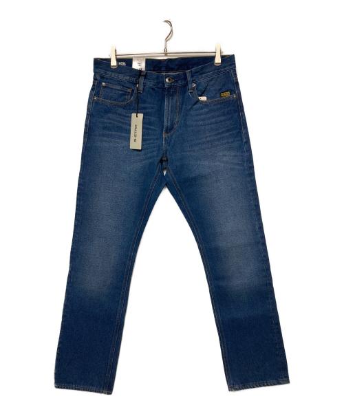 G-STAR RAW（ジースターロゥ）G-STAR RAW (ジースターロゥ) MOSA STRAIGHT / ジッパーフライデニムパンツ ブルー サイズ:W32 L32 未使用品の古着・服飾アイテム