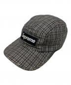 SUPREMEシュプリーム）の古着「10SS small check camp cap」｜グレー×ブラック