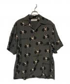 WACKO MARIAワコマリア）の古着「24SS RECORDS HAWAIIAN SHIRT」｜グレー