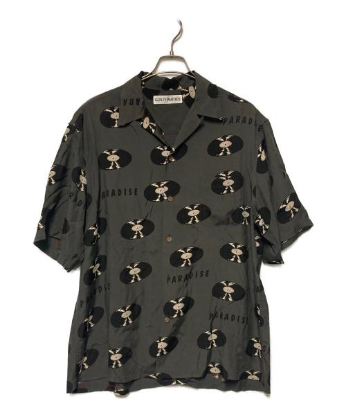 WACKO MARIA（ワコマリア）WACKO MARIA (ワコマリア) 24SS RECORDS HAWAIIAN SHIRT グレー サイズ:XLの古着・服飾アイテム