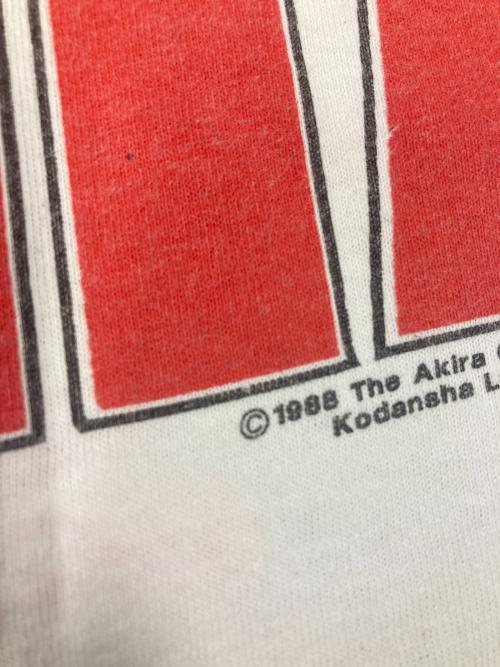 FASHION VICTIM（ファッションヴィクティム）FASHION VICTIM (ファッションヴィクティム) AKIRA プリントTシャツ / 88年製 ホワイト サイズ:Lの古着・服飾アイテム