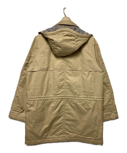 Aquascutum（アクアスキュータム）Aquascutum (アクアスキュータム) フーデッドステンカラーコート カーキ サイズ:Lの古着・服飾アイテム